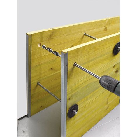 Punta per casseforme kwb Ø 8,0 mm 043408 (lunghezza 600 mm, acciaio CV, punta 118°)