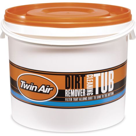 Eimer mit Sieb und Deckel zum Waschen von Twin Air Filtern Universal Off Road (1/2)