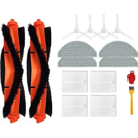 Filtre pour aspirateur brosse pour aspirateur Filtre de brosse pour aspirateur filtre de Brosses Robot Aspirateur E10 – E12 Accessoires B112 Aspirateur Accessoires Filtre Serpillière Cloth Main (1/5)