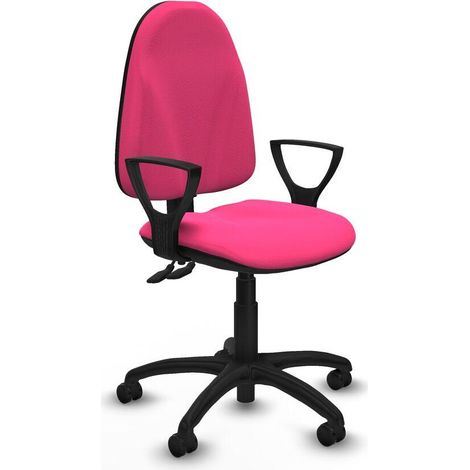 Piqueras et Crespo BFN01RP Chaise de bureau rose réglable