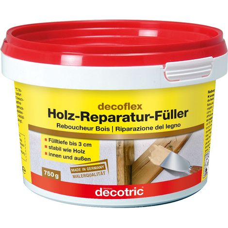 Decotric Decoflex Holz-Reparaturfüller 750 g Fertigspachtel