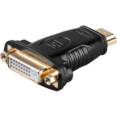 Adattatore HDMI™/DVI-D,, connettore HDMI™ (tipo A)  Presa DVI-D Dual-Link (24+1 pin). (1/3)