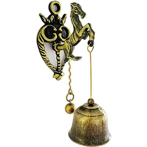 Vintage Decorative Bell for Shop Entrance Gift Door Porch Dinner Strong Magnetic Bell for Garden Home Decoration (1/5)