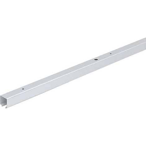 Binario 2000mm argento. anodizzato