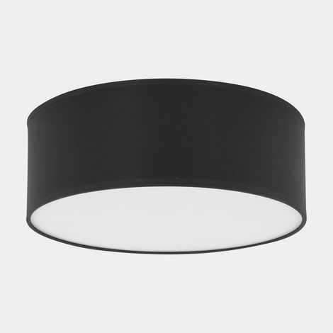 tk-lighting RONDO plafonnier noir et blanc 45 cm (1/4)