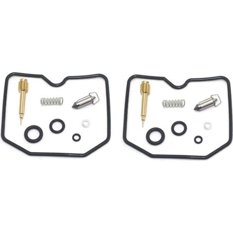 Set mit 2 Motorradvergaser-Reparatursätzen für Kawasaki GPZ500S GPZ 500S 1987-2003