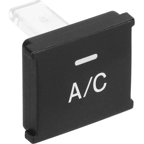 Bouton de Climatisation Mercedes Classe C W202 1993-2000, Capuchon de Commande A/C, Pièce de Rechange pour Interrupteur de Chauffage, Cache de Bouton d'Air Conditionné (1/5)