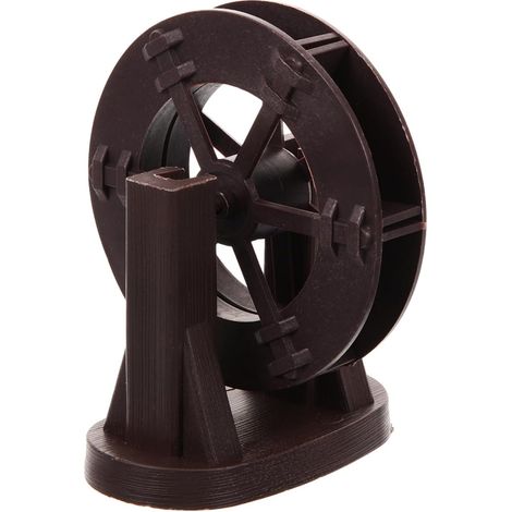 Roue à eau en plastique de rechange pour fontaine de table, roue de paysage légère pour décoration cascade, jeu d'eau miniature robuste pour micro paysage (1/5)