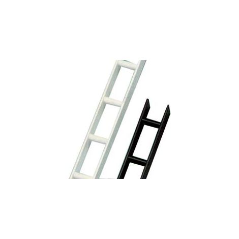CREMAGLIERA PORTAMENSOLE- - mm.1600x22 nero - 2 pezzi FRASAN