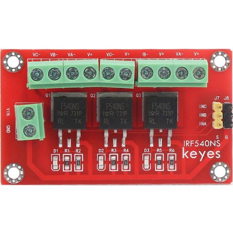 MOS-Röhren-Feldeffekt-Treibermodul, 3-Kanal-Hochstrom-Elektronikkomponenten