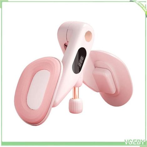 Appareil d'exercice pour cuisses - FAFEICY - Modèle Standard - Rose - ABS anti-choc - Écran LED 360° (1/5)
