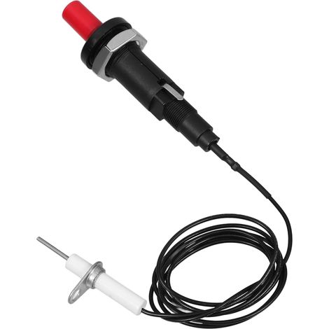 Allumeur à Gaz Électronique avec Bouton-Poussoir pour Cheminée Four Et Barbecue Allumeur à Impulsion pour Brûleurs à Gaz (1/5)