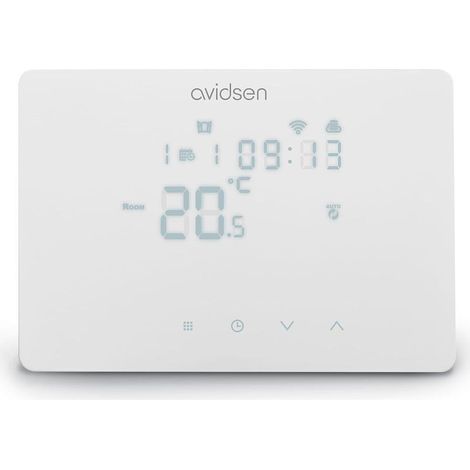 Verkabelter Wifi-Thermostat weiß - HomeTemp - Avidsen - 127072 (1/3)