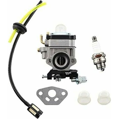Carburatore da 11 mm e filtro carburante con candela per motore AL-KO Alko decespugliatore BC410 BC4535 BC 4125. (1/4)
