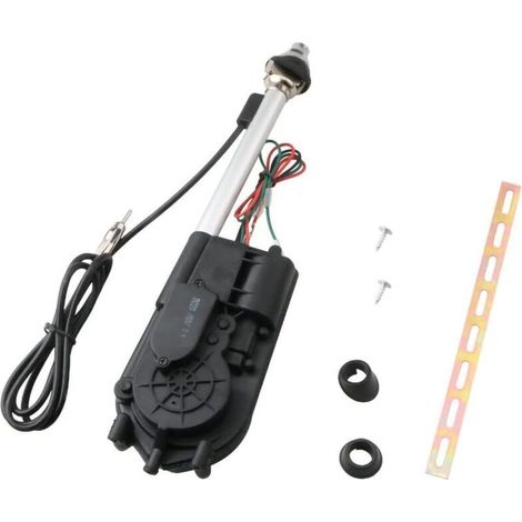 Antenne automatique pour voiture – Mât en acier inoxydable – Réception AM/FM – Installation facile – Signal amélioré (1/5)