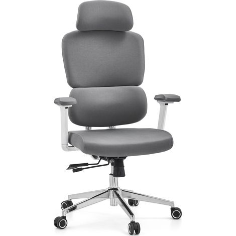 Bürostuhl / Drehstuhl ERGOMY WF2 Stoff grau hjh OFFICE (1/5)