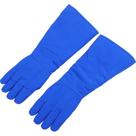 Gants cryogéniques résistants aux températures de -260 °C à +148 °C, imperméables et antigel, 4 couches, 58 cm (1/5)