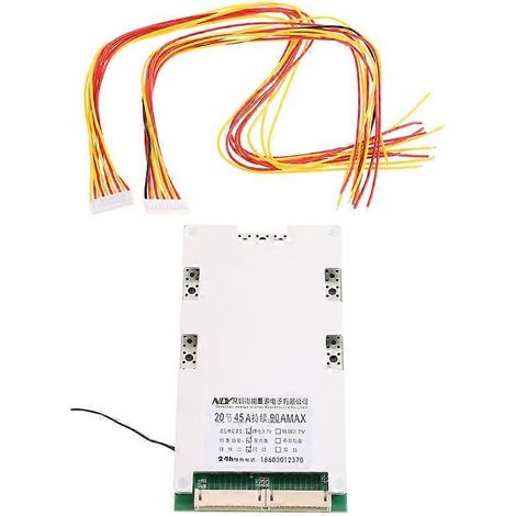 Module BMS pour batterie LiPo 20S 72V 45A, sécurité pour voiture, skateboard et onduleur de voiture (1/5)
