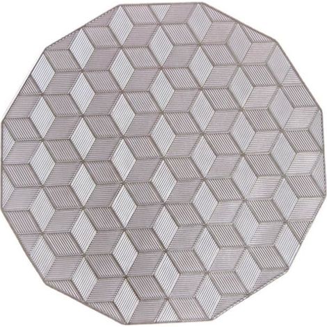 5pcs dessous de plat céramique dessous de casserole anti chaleur pas cher tapis de protection table cuisine PVC dessous de verre (1/3)