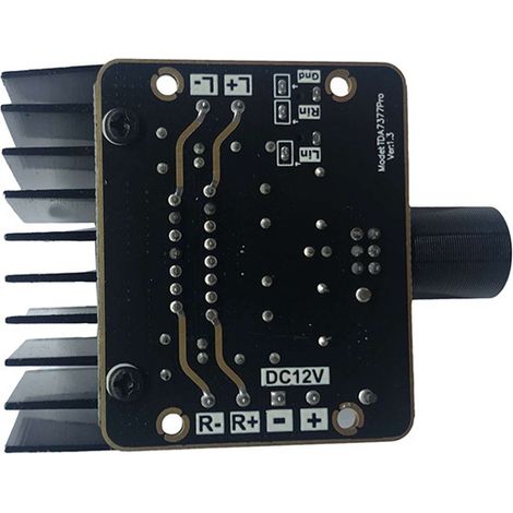 TDA7377 High-Power Digital Amplifier Board 12V Finished Module Class AB Dual-Channel Car Amplifier Board (1/4)