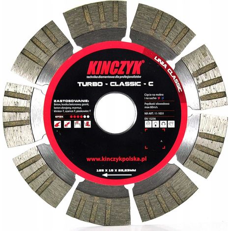 Turbo Disc Classic-C 125x15x22.23 Kinczyk (1/5)