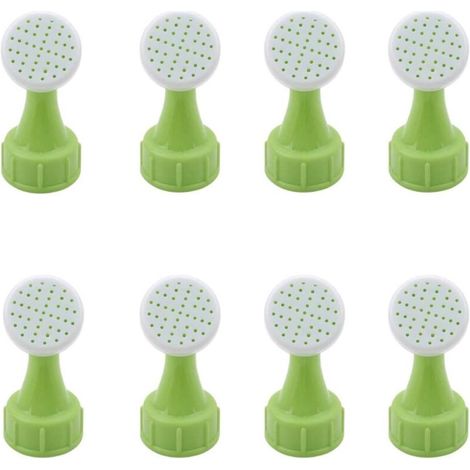 Set mit 8 Kunststoff-Pflanzflaschen – Gießdüse – Mini-Gießdüsen – Gießkannenzubehör – Gießdüse – Gartenarbeit