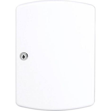 BURG-WÄCHTER cassetta portachiavi Key Box H330xL235xP75mm bianco lamiera d'acciaio Numero ganci 35 - KB 35 W (1/4)