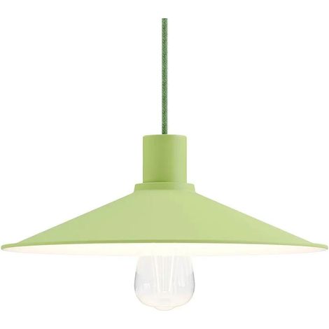 Lámpara colgante Creative Cables Swing Pastel verde 4W LED