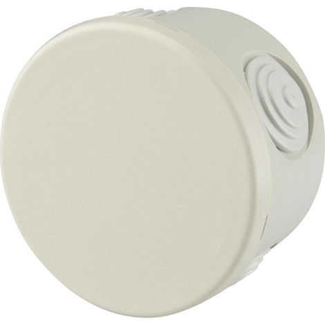 Aufputz- Abzweigdose IP54, 80 x 50 mm, grau Schalterdosen & Abzweigdosen (1/2)