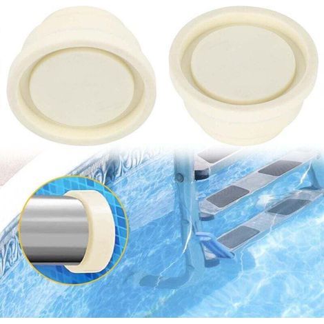 2 Stück Gummipuffer für Pools, Poolpufferschutz, Leitersicherheitspuffer, Gummigriff für Leitern, 2,4 x 1,5 x 1,3 Zoll (1/5)
