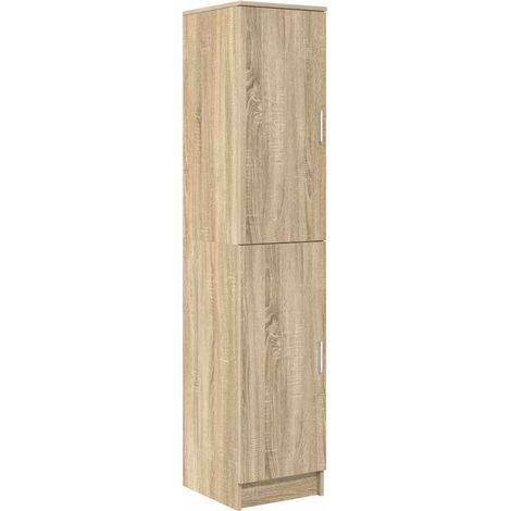 Armoire Haut de rangement - Armoire De Chambre Chêne Sonoma 35 x 39 x 168 cm fr8490 - Maison La Vie (1/5)