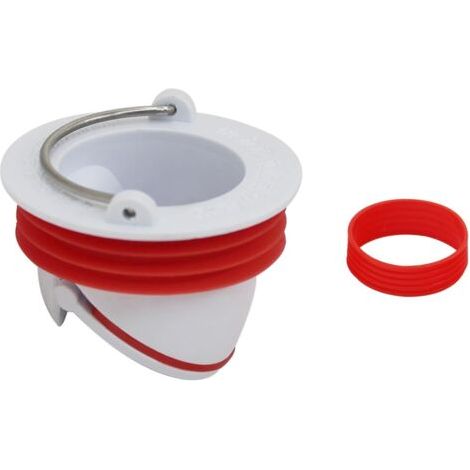 Valve Anti Odeur vanne pour Salle de Bain Siphon Bouchon évacuation de vidange Anti Insecte pour lavabo Baignoire Douche pour Sol Machine à Laver bonde egout clapet Anti refoulement (33-39mm) (1/5)