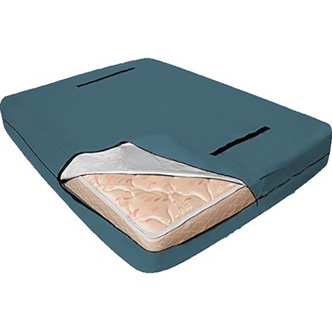 QAZQA Housse de Table XXL - 120 cm - Ronde - Bâche Beige - Pour Table de Jardin et Meubles de Jardin - Housse de Protection-vert