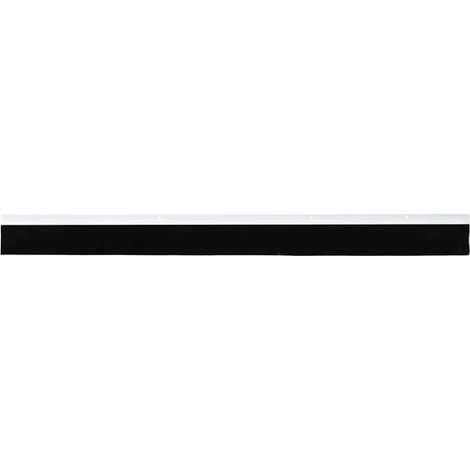 Brosse de joint de porte à visser, lot de 2, blanche, 100 cm