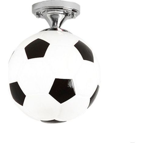 Plafonnier LED en forme de poteau de football avec poteau noir (1/4)