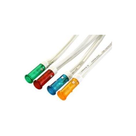 Piloto LED 7,2mm 230V Con Cables De 200mm Color ROJO