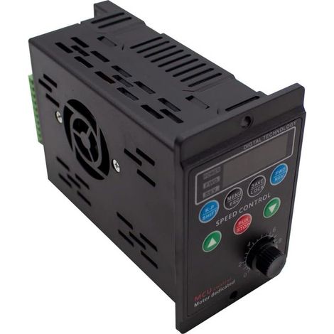Convertisseur de Fréquence de Pilote de Moteur de Sortie Triphasé à entrée Monophasée 220V avec Affichage à Tube Numérique à Quatre Chiffres T13-750W-12-H(A) (1/5)