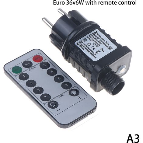Transformateur LED L UE/US -kontakt AC 220V 110V jusqu'à 31VDC 6W 24V 5V (1/5)