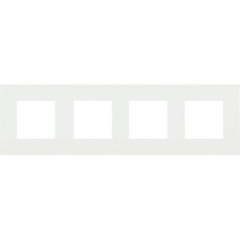 Cornice 4 elementi base BIANCO Niessen Zenit N2274.1 BL
