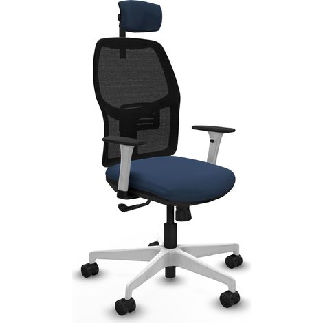 Sedia da ufficio piqueras y crespo Alfera bianco ergonomica regolabile (1/2)