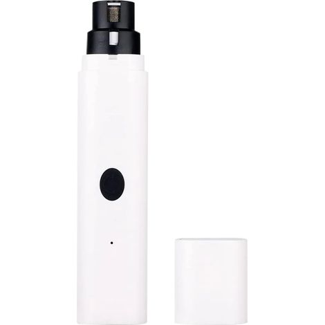 Lime à ongles électrique silencieuse avec lumière LED pour chiens et chats. Outil de pédicure pour griffes en toute sécurité. Limage lisse et précis. (1/5)