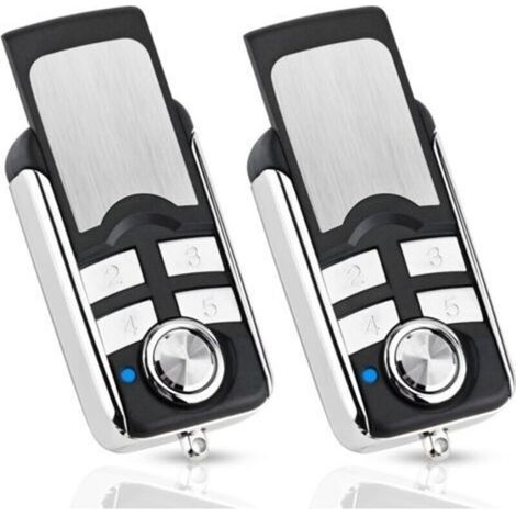 Telecommande Universelle Portail2 Pack Télécommande Émetteur Manuel Remplacement pour HORMANN HSE4-868-BS, HSE2-868-BS, HS4-868-BS, Compatible avec HORMANN BiSecur SupraMatic ProMatic Opérateurs (1/4)