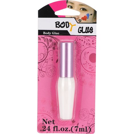 Colle pour peinture corporelle écologique Golden Phoenix, colle pour peinture corporelle diamant, colle en poudre pailletée 7 ml (1/5)