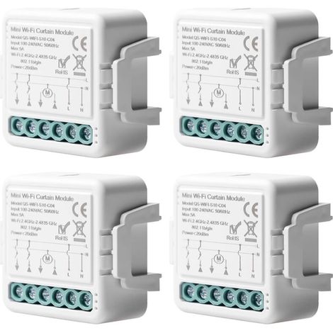 Tuya WiFi Module interrupteur intelligent pour volet roulant, contrôle Alexa, application, minuterie (1/5)