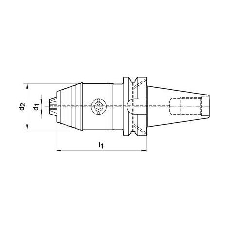 Mandrin universel JISB6339ADB R/L2,5-16 BT50 WTE (1/5)