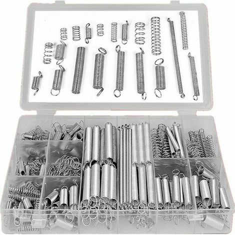Ressorts de Traction et Compression Coffret Assortiment Ressorts - 200 Pièces (1/5)