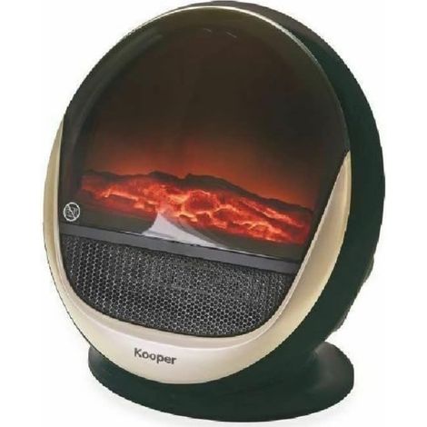 TrAdE Shop Traesio - Termoventilatore Stufa Stufetta Caldobagno Elettrico A Basso Consumo 750-1500w - (1/5)