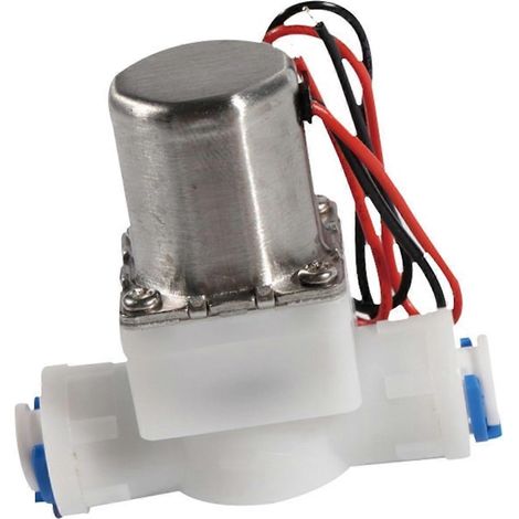 Électrovanne bistable à impulsions 4,5 V avec raccord rapide PE pour eau potable et économies d'énergie (1/4)