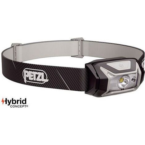 Petzl TIKKA linterna frontal negra 350 l煤menes rojo fijo y parpadeante IPX4 70 m