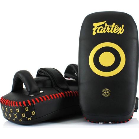 Fairtex Pao Shields KPLC5 Schwarz und Gold Standard